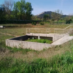 stockage temporaire des eaux de pluies