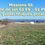 Missions G1 ES – G1 PGC – Etudes géotechniques préalables